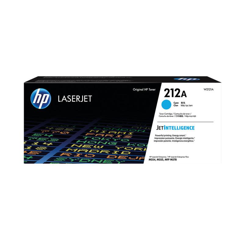 Hp 212a Cyan Laser Toner Cartridge W2121a Fusion Office