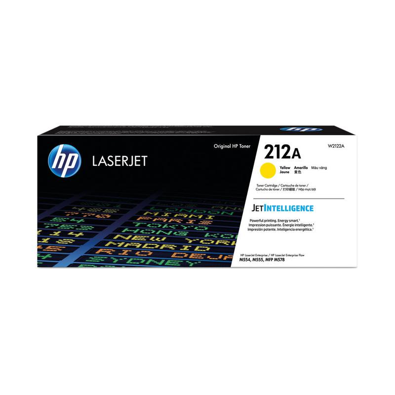 Hp 212a Yellow Laser Toner Cartridge W2122a Fusion Office