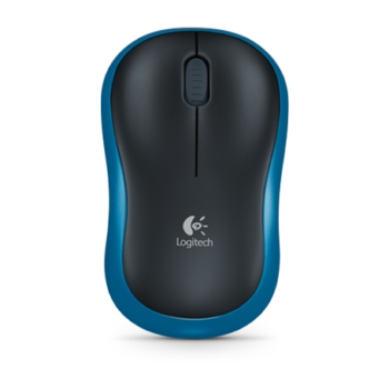 Logitech M185 Blue Wireless Mouse 910 002236 Fusion Office