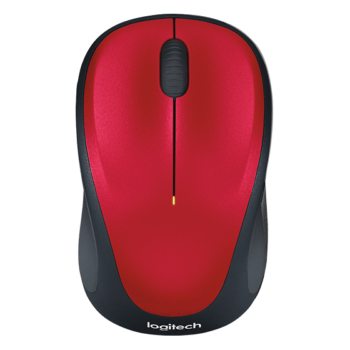 Logitech M235 Red Wireless Mouse 910 002496 Fusion Office