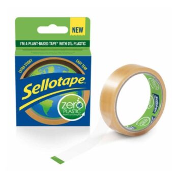 Sellotape Zero Plastic Tape 24mm x 30m