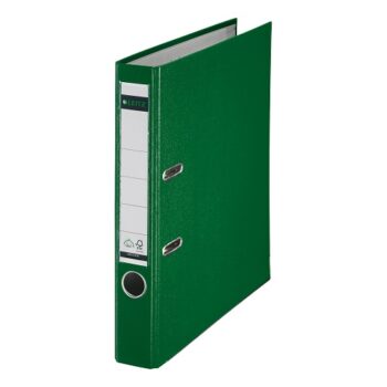 Leitz Mini Lever Arch Files Green A4 PP Cover 10151055 - Pack 10