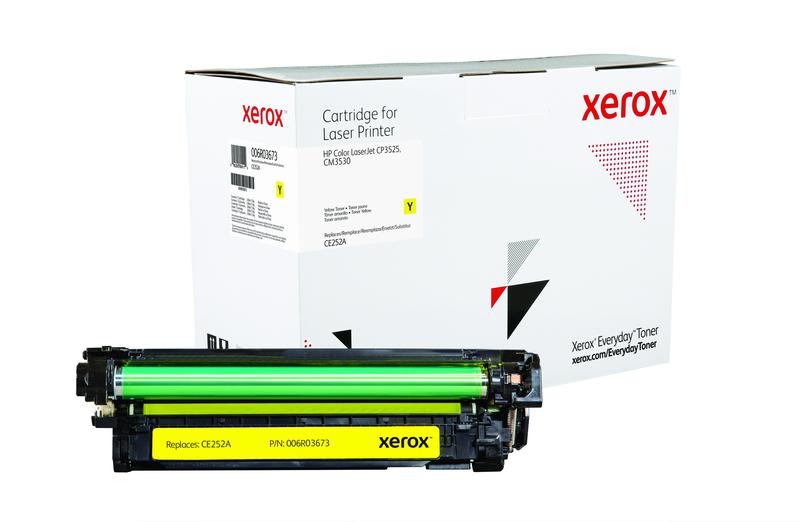 Xerox Toner For Hp Ce252a Yellow Xet 006r03673 Fusion Office