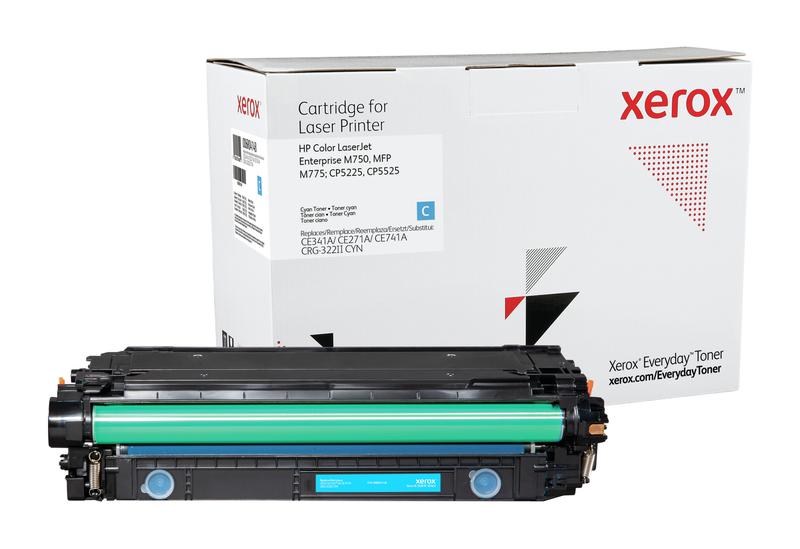 Xerox Toner For Hp Ce341a Ce271a Ce741a Cyan Xet 006r04148 Fusion Office