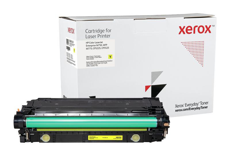 Xerox Toner For Hp Ce342a Ce272a Ce742a Yellow Xet 006r04149 Fusion Office