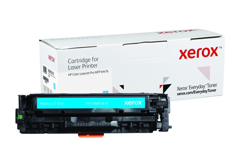 Xerox Toner For Hp Cf381a Cyan Xet 006r03818 Fusion Office