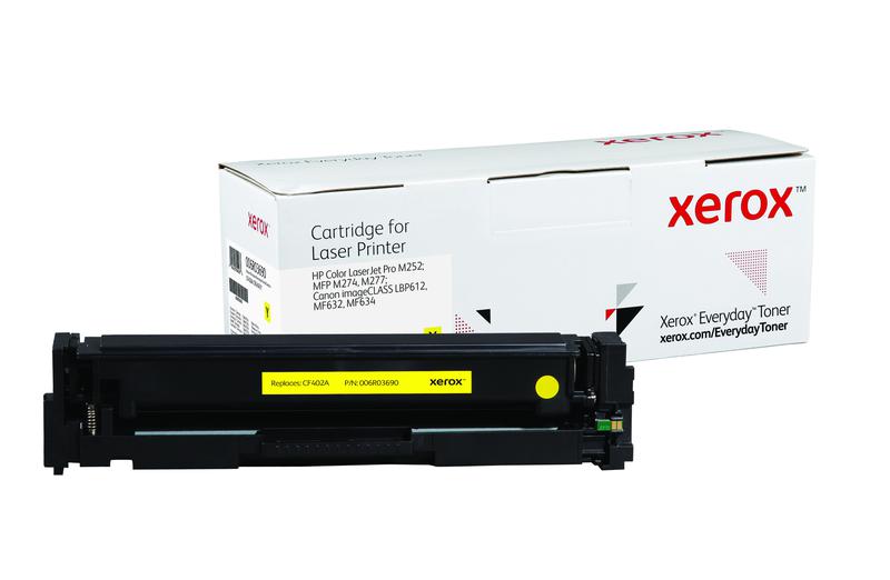 Xerox Toner For Hp Cf402a Crg 045y Yellow Xet 006r03690 Fusion Office