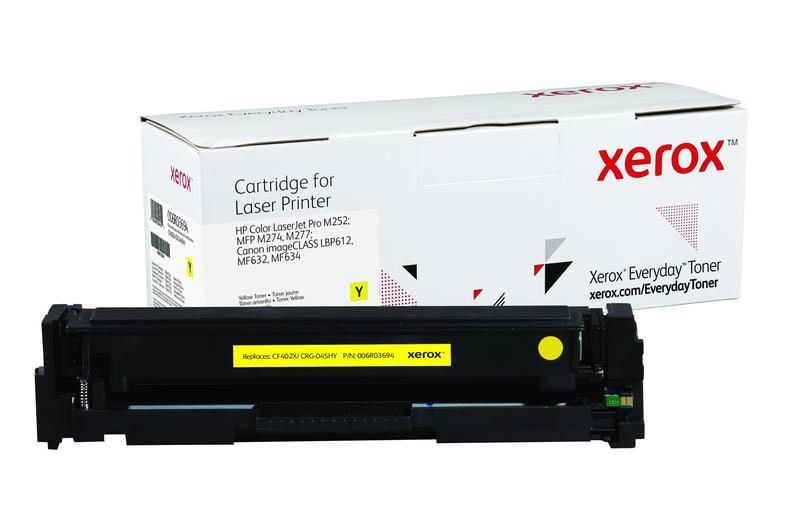 Xerox Toner For Hp Cf402x Crg 045hy Yellow Xet 006r03694 Fusion Office