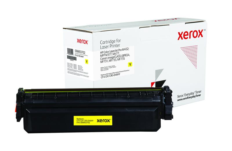 Xerox Toner For Hp Cf412x Crg 046hy Yellow Xet 006r03702 Fusion Office