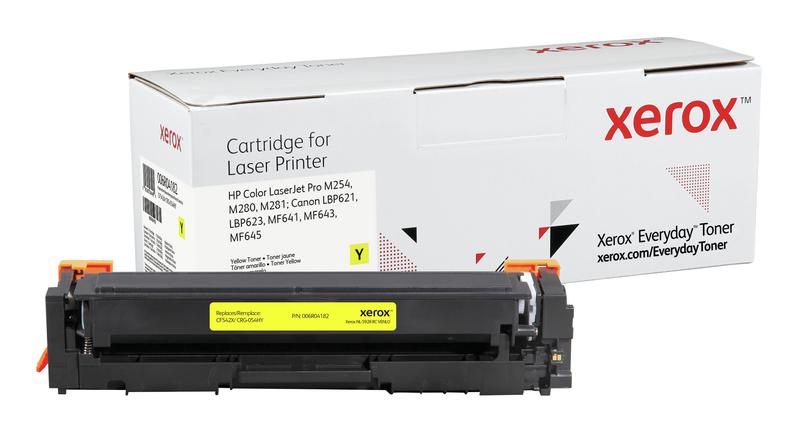 Xerox Toner For Hp Cf542x Crg 054hy Yellow Xet 006r04182 Fusion Office