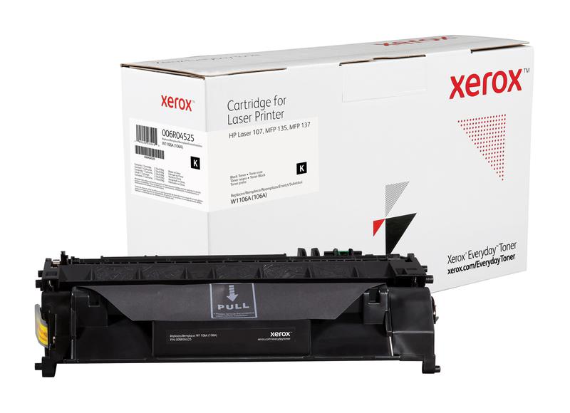 Xerox Toner For Hp W1106a Black Xet 006r04525 Fusion Office
