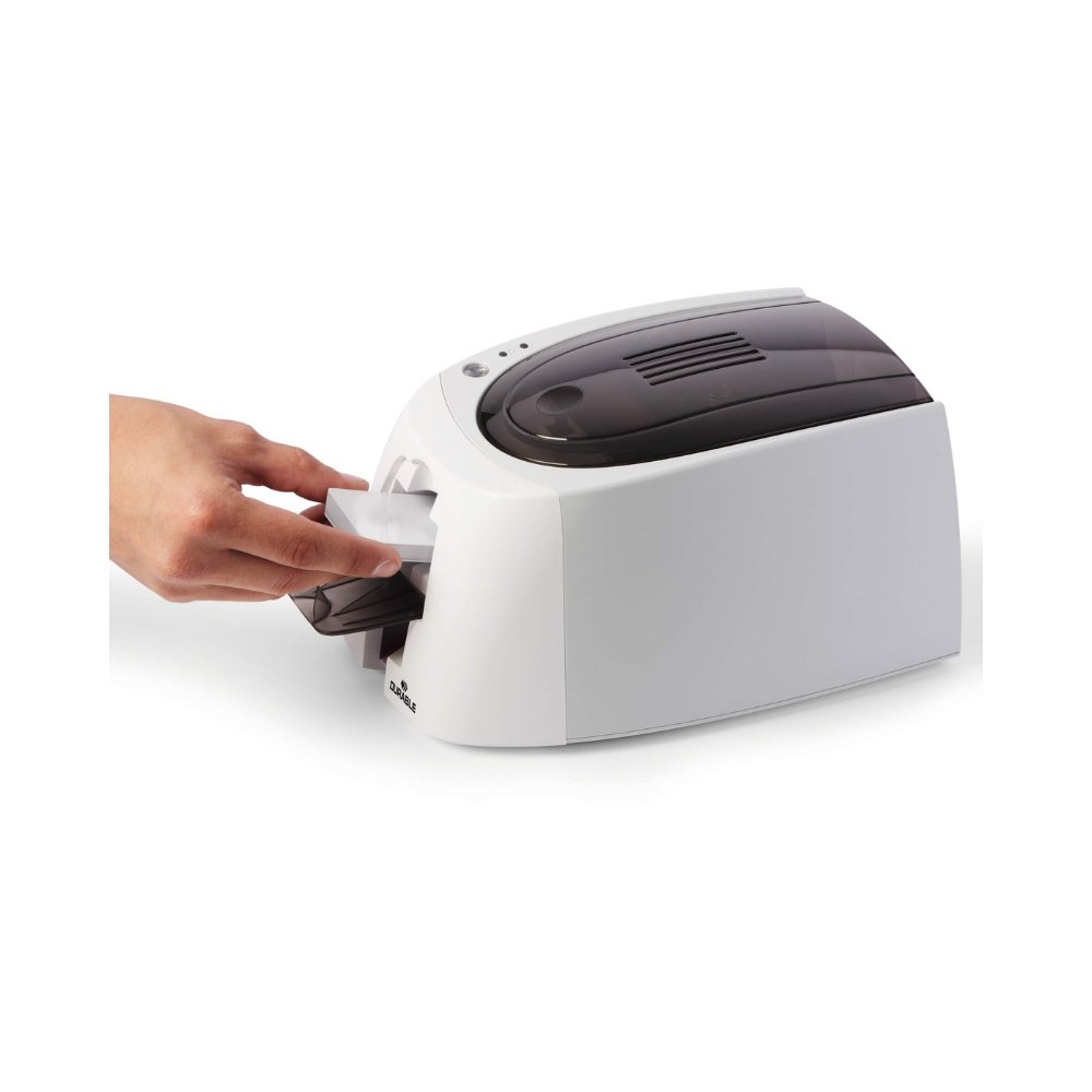 Durable Duracard ID300 Name Badge Printer 891065 - Loading Cards - Fusion Office UK Durable Duracard ID300 Name Badge Printer 891065 - Loading Cards - Fusion Office UK