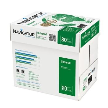 Navigator Universal Paper A3 White 80gsm (5x500) Box - Fusion Office UK