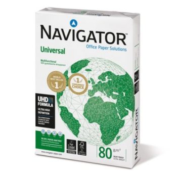 Navigator Universal Paper A4 White 80gsm (5x500) Box - Fusion Office UK