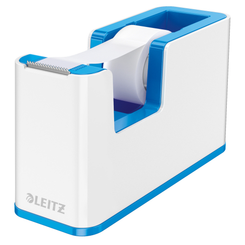 Leitz WOW Dual Colour Tape Dispenser & Tape White/Blue 53641036