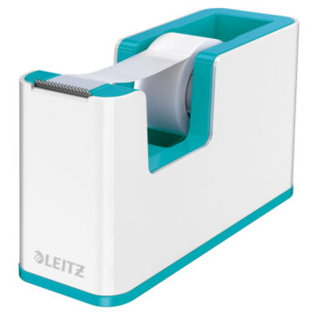 Leitz WOW Dual Colour Tape Dispenser & Tape White/Ice Blue 53641051