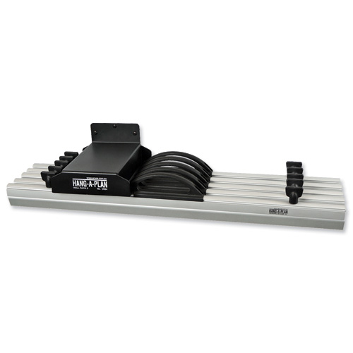 Arnos Hang-A-Plan Wall Rack 5 Binder D064
