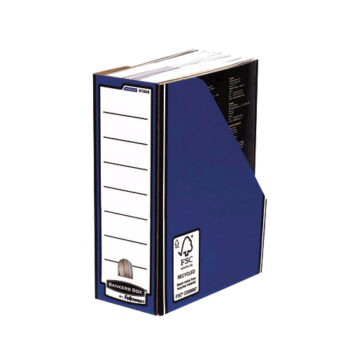 Bankers Box Premium Magazine Files Blue 722907 - Pack 5
