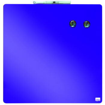 Nobo Magnetic Square Tile Drywipe Board 360x360mm Purple 1903897