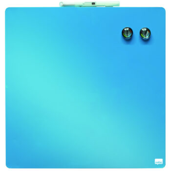 Nobo Magnetic Square Tile Drywipe Board 360x360mm Blue 1903873