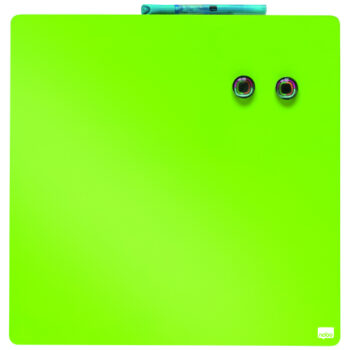 Nobo Magnetic Square Tile Drywipe Board 360x360mm Green 1903773
