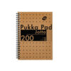 Pukka Pad Kraft Jotta Notebooks A5 9567-KRA - Pack 3