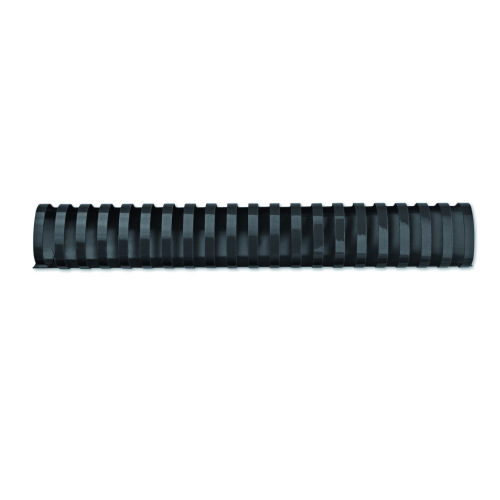 GBC Binding Combs 38mm Black A4 21 Ring 4028185 - Pack 50