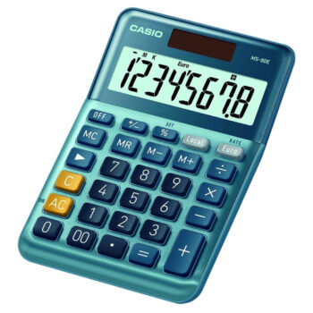 Casio MS-80E Calculator Desktop 8 Digit