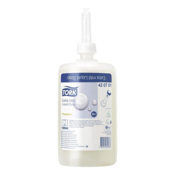 Tork S1 Extra Mild Liquid Soap 1 Litre 420701 - Pack 6