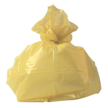 Refuse Sacks Yellow Medium Duty - Pack 200