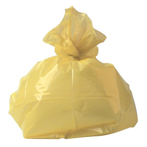 Refuse Sacks Yellow Medium Duty - Pack 200