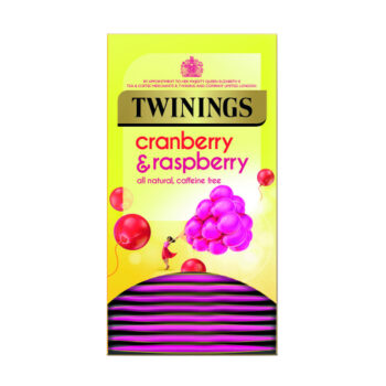 Twinings Cranberry Raspberry and Elderflower Tea Bags - Pack 20