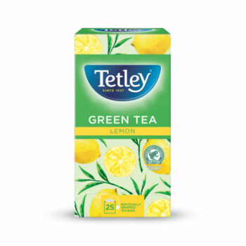 Tetley Green Tea with Lemon Tea Envelopes - Pack 25