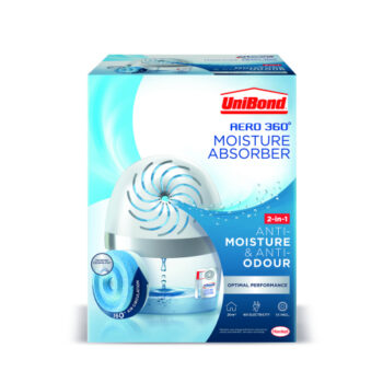 UniBond Aero 360 Moisture Absorber System with Pure Refill 450g 2633427
