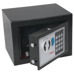 Phoenix Home & Office Security Safe Black 230x170x170mm Electronic Lock SS0721E