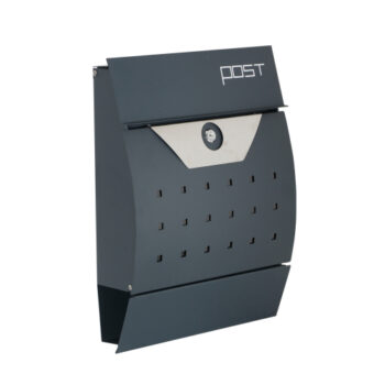 Phoenix Estilo Letter Box 350x105x450mm Graphite Grey MB0122KA