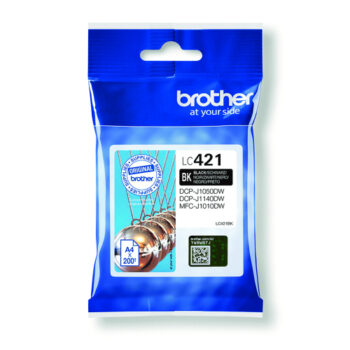 Brother LC-421BK Black Inkjet Cartridge LC421BK
