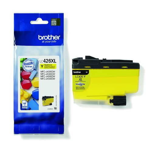 Brother LC-426XLY Yellow Inkjet Cartridge LC426XLY