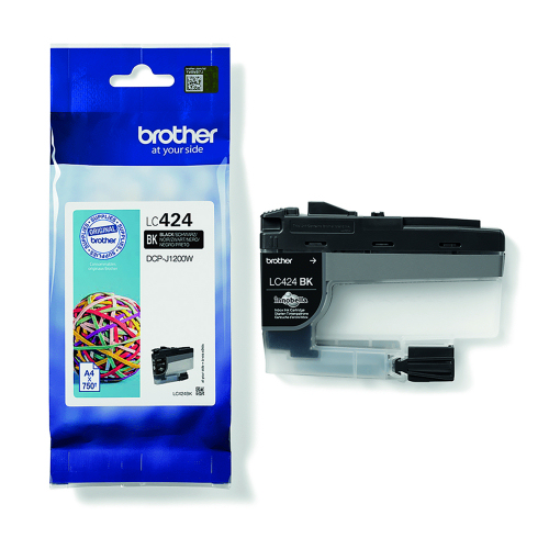 Brother LC-424BK Black Inkjet Cartridge LC424BK