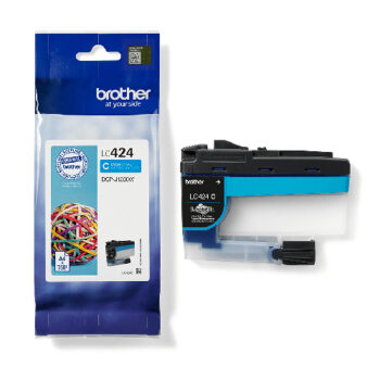 Brother LC-424C Cyan Inkjet Cartridge LC424C