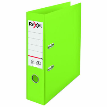 Rexel Choices Lever Arch Files Green 75mm A4 2115505