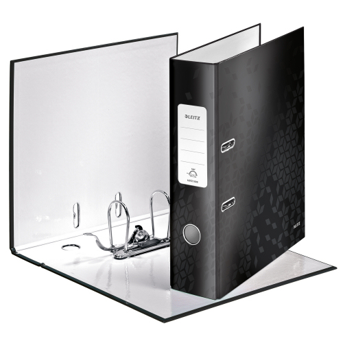 Leitz WOW Lever Arch Files Black A4 10050095 - Pack 10