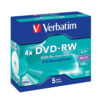 Verbatim DVD-RW 4x 4.7gb 43285 - Pack 5