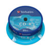 Verbatim CD-R 52x Extra Protection Spindle 700mb 43432 - Pack 25