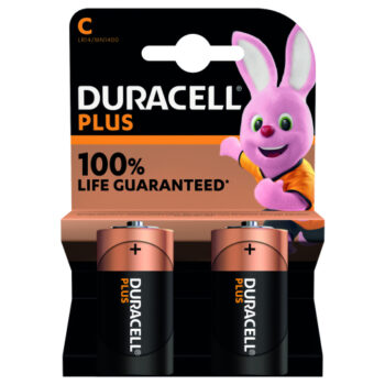 Duracell Plus C 6 Batteries LR14 MN1400 1.5V