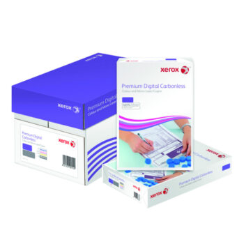 Xerox Premium Digital Carbonless Coated A4 3 Part White/Yellow/Pink 10mm Vert Perf 003R99086 (5x500) Box