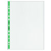 Rexel CopyKing A4 Punched Pockets Glass Clear 2115705 - Pack 25