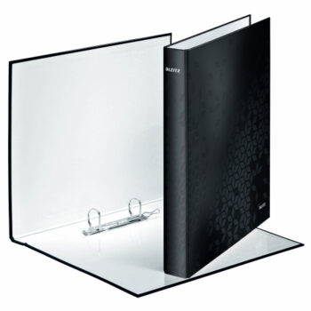 Leitz WOW Ring Binders Black A4 42410095 - Pack 10