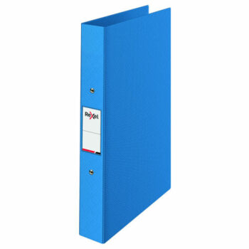 Rexel Choices Polypropylene Ring Binders A4 25mm Blue 2115564 - Pack 10