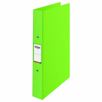 Rexel Choices Polypropylene Ring Binders A4 25mm Green 2115567 - Pack 10